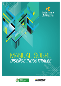 Manual sobre diseños industriales - Superintendencia de Industria y