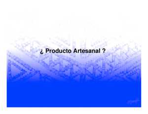 Producto Artesanal - Universidad de Pamplona
