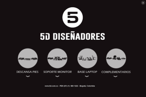 Catálogo - 5D Diseñadores Asociados