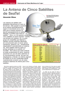 La Antena de Cinco Satélites de SeaTel - TELE
