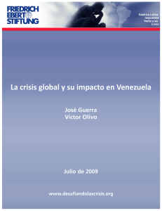La crisis global y su impacto en Venezuela