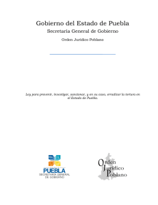 Ley para prevenir, investigar, sancionar, y en su caso, erradicar la