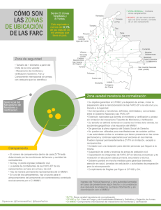 zonas de ubicación - Alto Comisionado para la Paz