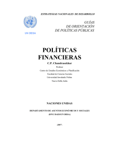 políticas financieras