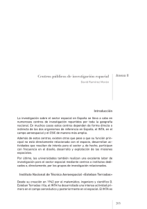 Anexo II Centros públicos de investigación espacial