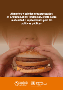 Alimentos y bebidas ultraprocesados en América Latina: tendencias