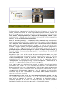 La Economía Social Aragonesa presenta múltiples facetas y está