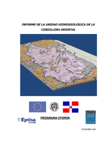 informe de la unidad hidrogeológica de la cordillera oriental
