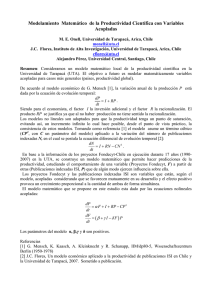 Modelamiento Matemtico para Variables Acopladas