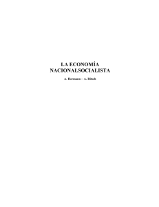 La Economia Nacionalsocialista.A.Hermann y A.Ritsch