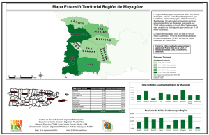 Extensión Territorial de la Región de Mayagüez