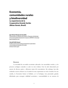 1 Resumen La necesidad de un modelo económico adecuado a las