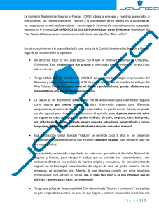 La Comisión Nacional de Seguros y Fianzas (CNSF) obliga a