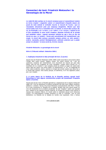 La Genealogia de la Moral
