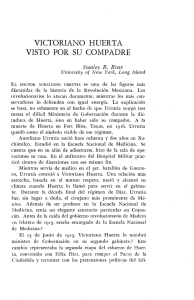 VICTORIANO HUERTA VISTO POR SU COMPADRE