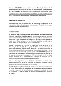 Protocolo de Cartagena sobre Seguridad de la