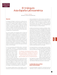 El triángulo Asia-España-Latinoamérica - Anuario Asia