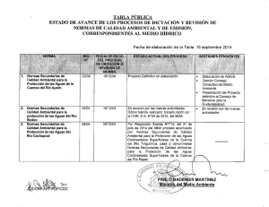 Normas Secundarias de - Sistema Nacional de Información