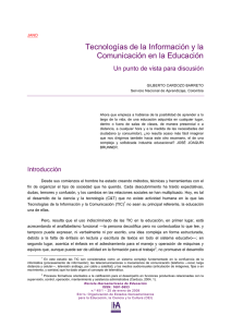 Tecnologías de la Información y la Comunicación en la Educación