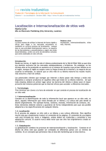 Localización e internacionalización de sitios web