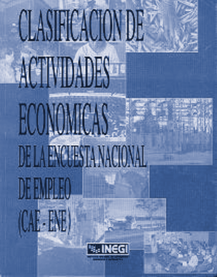 Clasificación De Actividades Econòmicas De La Encuesta