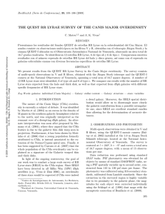 the quest rr lyrae survey of the canis major overdensity