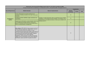 Nulo/no información Parcial Total Conducir eficazmente los