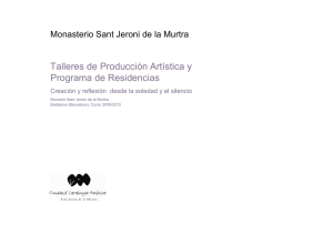 Talleres de Producción Artística y Programa de Residencias