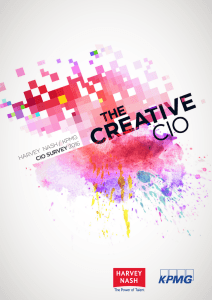 CIO Survey 2016 - The creative CIO