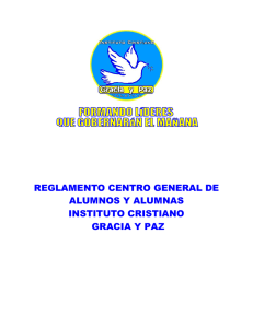 REGLAMENTO CENTRO GENERAL DE ALUMNOS Y ALUMNAS