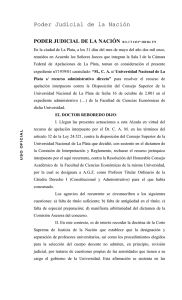 PODER JUDICIAL DE LA NACIÓN RS IT 143 f* 268 bis