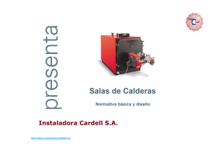 Salas de Calderas - Instaladora Cardell