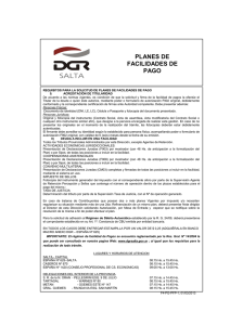Requisitos Planes de Pago - VIGENTE PFP1 -REV8
