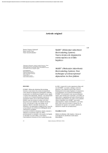 Artículo original MARS® (Molecular Adsorbent Recirculating System