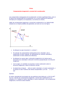 Apunte - Física - Componentes Tangencial y Normal de la Aceleración