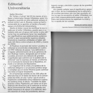 Editorial Universitaria