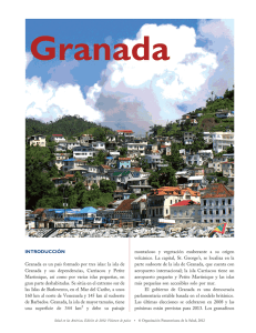 INTRODUCCIO´ N Granada es un paıs formado por tres islas: la isla