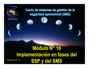 SMS M10 Implementación por fases