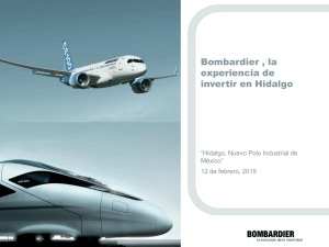 Bombardier - Secretaría de Desarrollo Económico