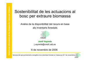 Sistema de Información de los Bosques de Catalun ya