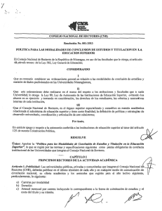 Resolución 001-2013 CNR