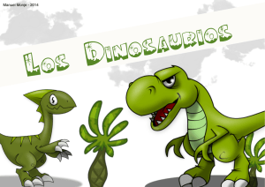 3 Los dinosaurios