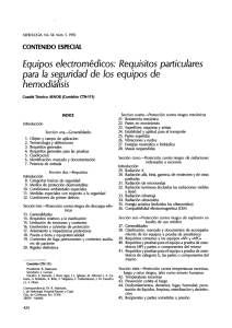 equipos electromédicos: requisitos particulares