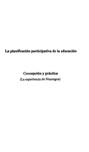 La Planificación participativa de la educación: concepción y práctica