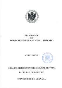 DERECHO INTERNACIONAL PRIVADO 1997.1998