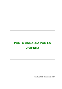 pacto andaluz por la vivienda - Comisiones Obreras de Andalucía