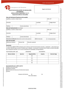 ibi-solicitud anulación o devolución ingresos resolución cgct