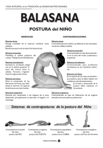 POSTURA del NIÑO - Revista Yoga Integral