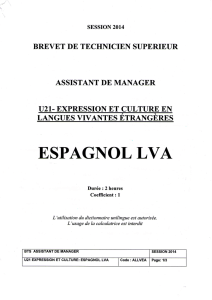 espagnol lva - Bankexam.fr