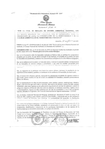 POR LA CIIAI., SE DECLARA DE INTERÉS AMBIENTAL